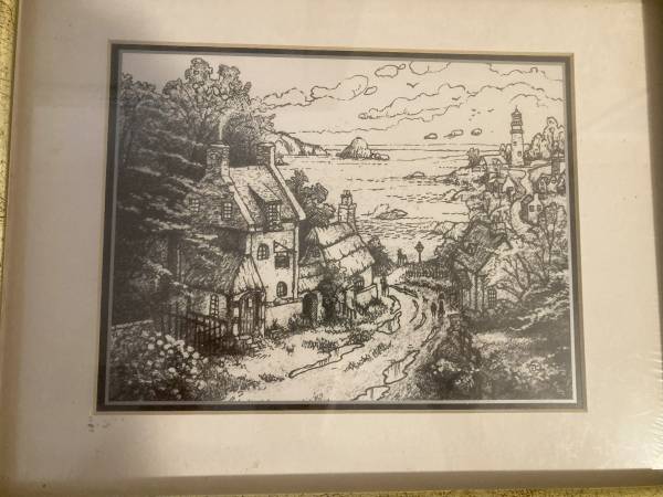 Thomas Kinkade Painting 1