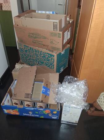 boxes and packing materials 1