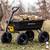 Gorilla 9 cu ft. Heavy Duty Poly Yard Dump Cart with No Flat Tires NEW 6 thumbnail