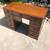Vintage Solid Wood (Mahogany) Desk. 9 Drawers 6 thumbnail