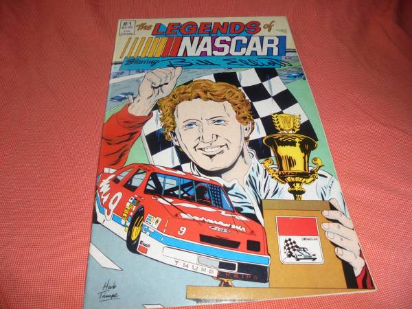 VORTEX Comics The LEGENDS of NASCAR # 1 * 1990 * 1st Printing! $23.00 1