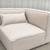 Modern contemporary Grey Fabric Modular sectional sofa set - brand new 10 thumbnail