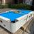 Custom Refurbished Pool Table w/ New Rails, Balls & Cues Included 8 thumbnail