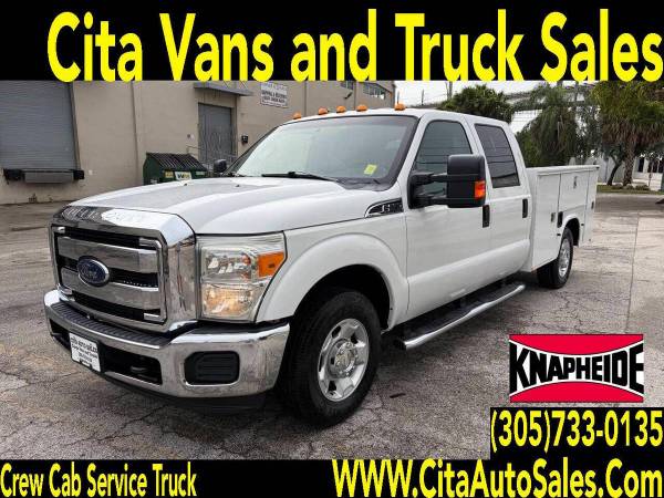 2012 FORD F 350 SD XLT CREW CAB F350 SD UTILITY SERVICE TRUCK CREW CAB *UTILITY 1