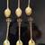 Antique silver gold plated dessert spoons 4 thumbnail