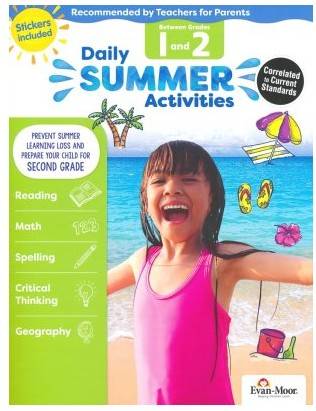 Daily Summer Activities, Moving From Grades 1 to 2 1