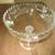 Cut Glass PEDESTAL bowls, vintage antique lid GLASS pcs 10 thumbnail