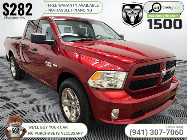 1 $282/mo - 2014 Ram 1500 Express 1