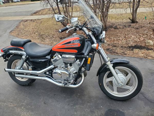 Vintage, Cruiser with Custom Pipes, Honda Magna VF750