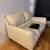 Cream Leather Natuzzi Sofa (Italian Brand) 2 thumbnail