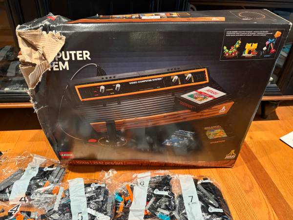 Lego Atari Video Computer System Set 1