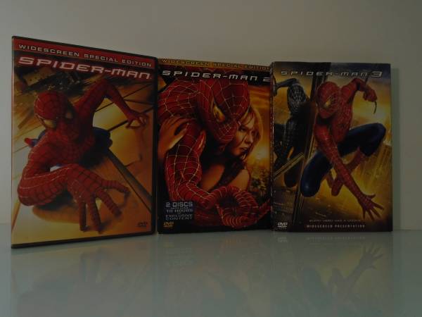 SPIDER-MAN all 3 DVDS 1