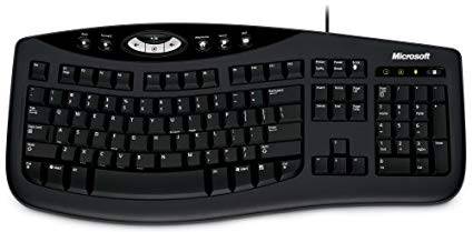 Microsoft Comfort Curve Ergonomic Keyboard 1