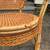 Vintage wicker / rattan accent chair A37 13 thumbnail