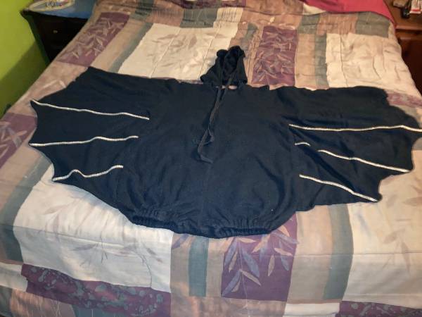 Halloween Bat Costume 1