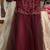 Blondie Nites Linda Bernell Red Burgundy Chiffon Prom Formal Ball Gown 1 thumbnail