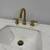 Bathroom Vanity White w/ Stone Countertop - NEW 3 thumbnail
