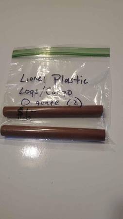 LIONEL PLASTIC LOGS/CARGO 0 GAUGE 1