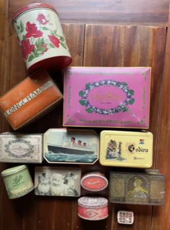 Vintage Confections Tin Collection 1