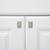 Brushed Satin Nickel, 1-1/2-Inch Rectangular Cabinet Knobs / Pulls 8 thumbnail