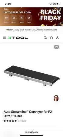Xtool F1 ultra conveyor 1