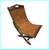Ramon Castellano For Kalma Bamboo + Leather Collapsible Chair 1 thumbnail