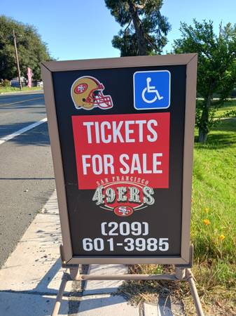 49er ADA Seating or SBL (Seat License) 1