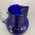 Mid Century large Colbolt Blue Pitcher 7.5” 2 thumbnail