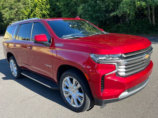 2021 Chevy Tahoe High Country 4x4 6.2L V8 - $52,000 (Puyallup)63617156592771123