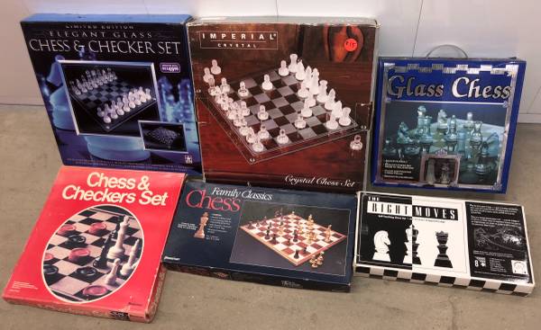 Chess & Checkers Sets 1