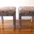 Mid Century Modern Ottoman Vanity Seats - Delivery! 7 thumbnail