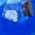 Glass jar with wood lid for cotton balls 1 thumbnail