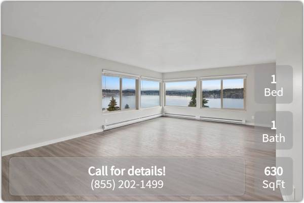 $1,610 / 1br - 630ft2 - ¡Hermoso apartamento! ¡Cocina de acero inoxidable! Sheridan Beach Terrace (Lake Forest Park)63934291505922121