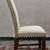 Collection of Six (6) Crown Mark Brand Wood and Fabric Dining Chairs 11 thumbnail