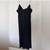 Black lace maxi dress with fringes, Size 14 7 thumbnail