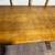 Antique oak trestle base dining table 14 thumbnail