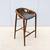 Italian Jean Philippe Nuel for Saintluc & Amura Hamac Walnut Barstool 3 thumbnail