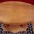 W & H Walker Tiger Oak Claw Feet Parlor Library Oval Table 2 thumbnail