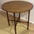 30” Antique Maple Drop-Leaf Tuck Away Round Table 1 thumbnail