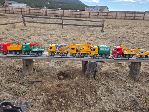 Assorted Bruder Trucks 1