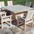 Rustic Wood Furniture Table Swing Bench Dining Room Decor 23 thumbnail