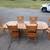 Solid Oak Table And 6 Chairs 8 thumbnail