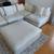 Cloud Couch-Modular Sofa 7 Piece W/Ottoman Beige Linen 6 thumbnail