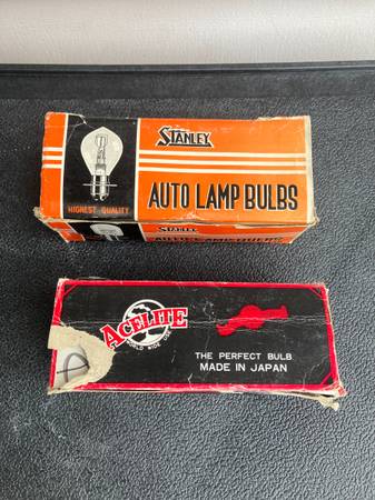 Vintage automobile Bulbs. 1