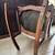 Antique upholstered rocking chair 2 thumbnail