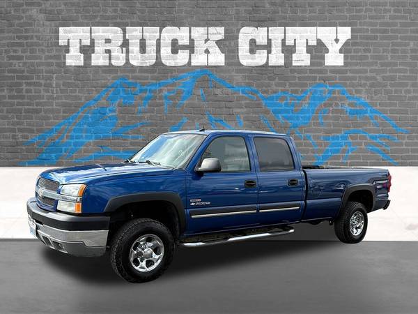 Camioneta Chevrolet Silverado 2500HD Diesel 4x4 4WD Chevy LT Crewcab 2003 - $17,950 (1621 West Valley HWY E  Sumner, WA 98390)63616122745219124