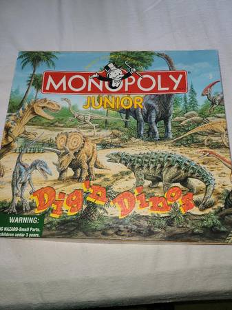 Monopoly Junior Dig'n Dinos - $50 (HERNDON)63471146211843128