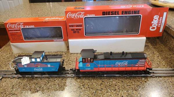 K-LINE K-223802 COCA COLA MP-15 DIESEL ENGINE AND K-616402 COCA COLA 1