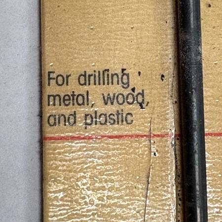 NEW - Vermont Drill Bit 3/16" x 12" Long High Spped Steel - $4 (East Wenatchee)63441595897345124