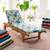 New Lounge chaise chair pool deck recline floral cushion cushions 1 thumbnail